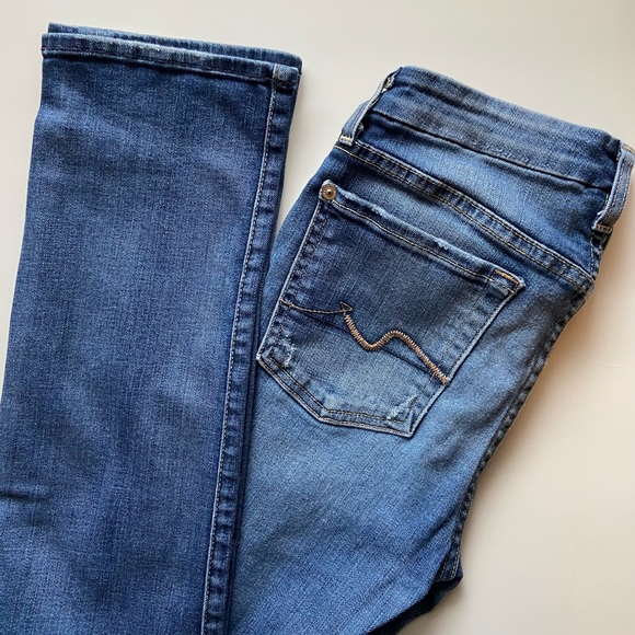 7 For All Mankind Denim - 7 For All Mankind Kimmie Straight Leg Jeans